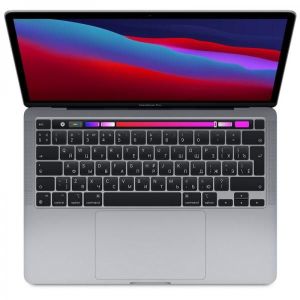 Ноутбук Apple MacBook Pro 13 Late 2020 (Apple M1 3.2 ГГц, RAM 16 ГБ, SSD 256 ГБ, Apple graphics 8-core), Z11B0004T, серый космос