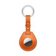Трекер Apple AirTag Hermes брелок с кольцом для ключей (Orange)