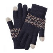 Перчатки для сенсорных экранов Xiaomi FO Touch Wool Gloves (Синий)